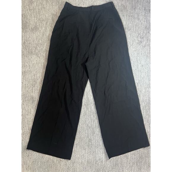 NONchalant Label Fabi Pant in Black LOOSE WIDE LEG PLEATED SIZE XL, Revolve NWT - Picture 3 of 8
